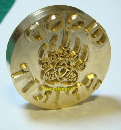 Горячий штамп с логотипом