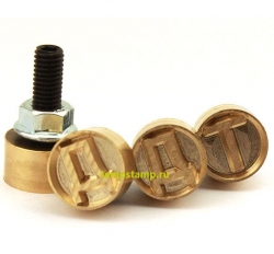 Латунные клейма с глубиной рельефа 3мм