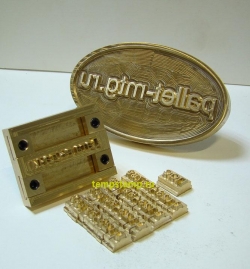 Клеймо со сменными цифрами/буквами и клише для поддонов 