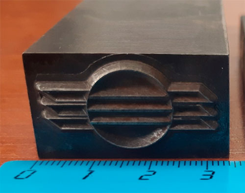 Большое ручное ударное клеймо